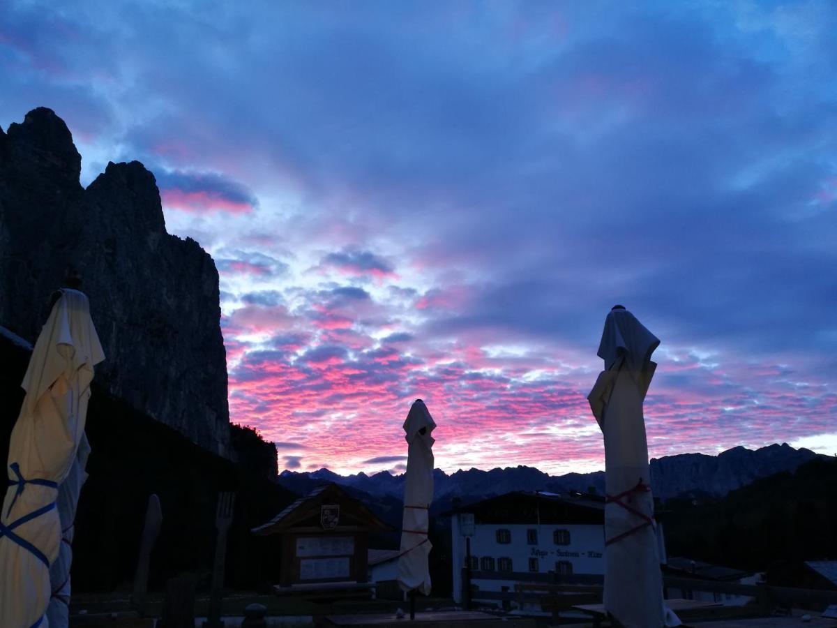 Rifugio Stella Alpina Spiz Piaz Per Escursionisti Hotell Pozza di Fassa Exteriör bild